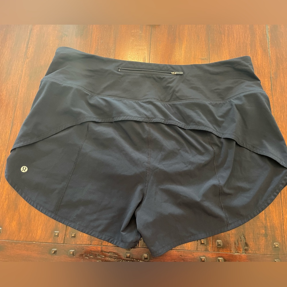 4” speed up high rise lululemon shorts